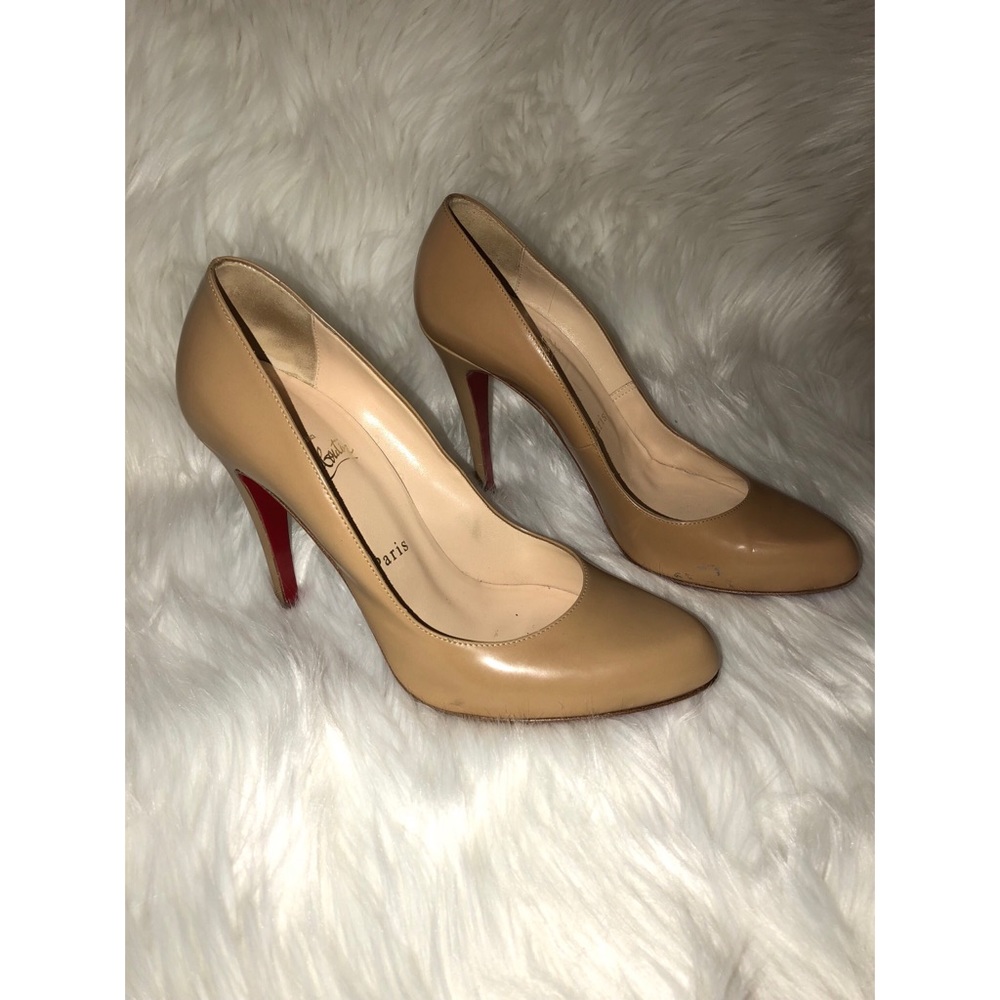 Christian Louboutin Fifille Patent Red Sole Pump